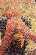 Camille Pissarro Detail of Pick  Apples Sweden oil painting artist